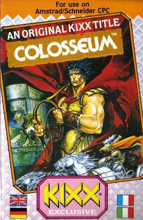 Coliseum (UK) (1990) [Black System] [Amstar & CPC] (Trainer) box cover front